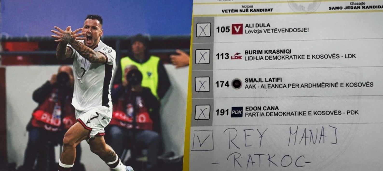 Mbrëmë i shënoi Serbisë, sot Rei Manaj “kandidat” për zgjedhjet në Kosovë (foto)
