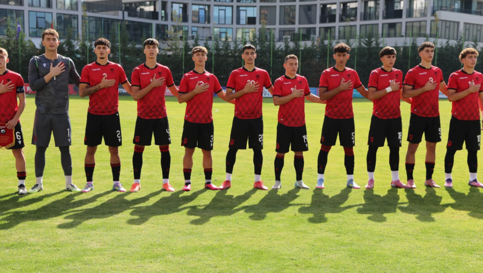 Miqësorja e dytë, Kombëtarja U-19 barazon 2-2 me Irlandën