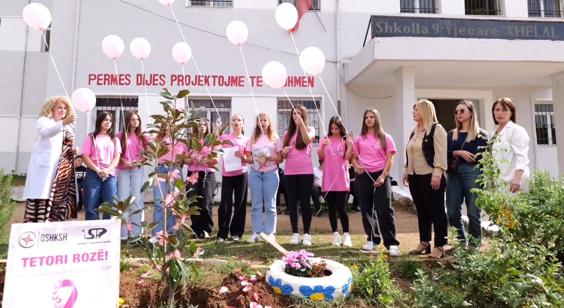 Nderim për Mësuesen Nila në kuadër të Tetorit Rozë – VIDEO