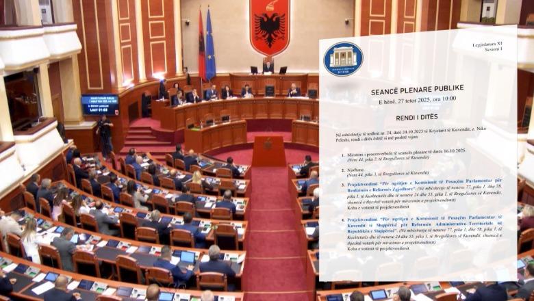 Nesër Kuvendi në seancë ‘maratonë’ për drejtësinë! Votohen komisionet e ‘Zgjedhores’ dhe ‘Territoriales’