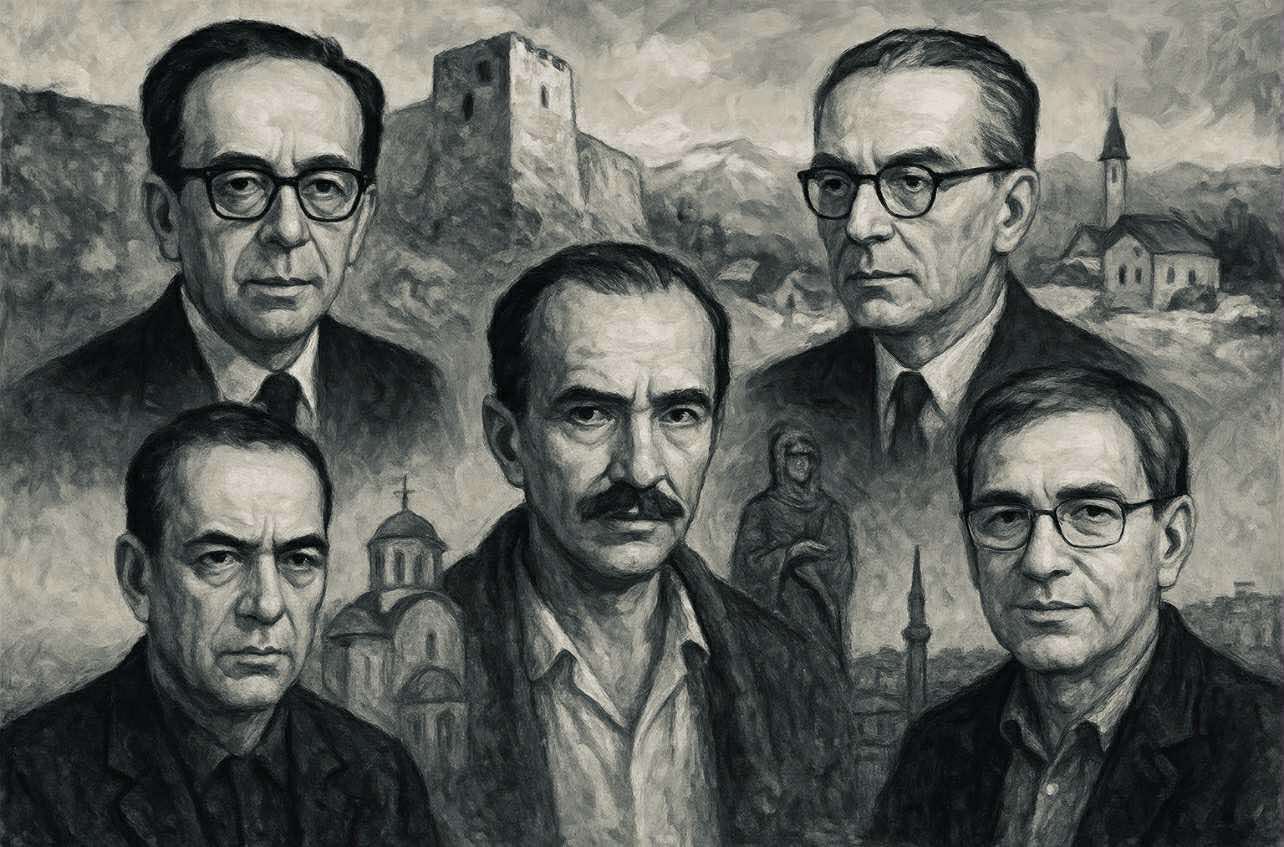 “Nga nostalgjia te kundërshtimi: Tri qëndrime ndaj trashëgimisë osmane në letërsinë ballkanike – rasti i Kadaresë, Andriqit, Selimoviqit, Kazanxaqisit dhe Pamukut”