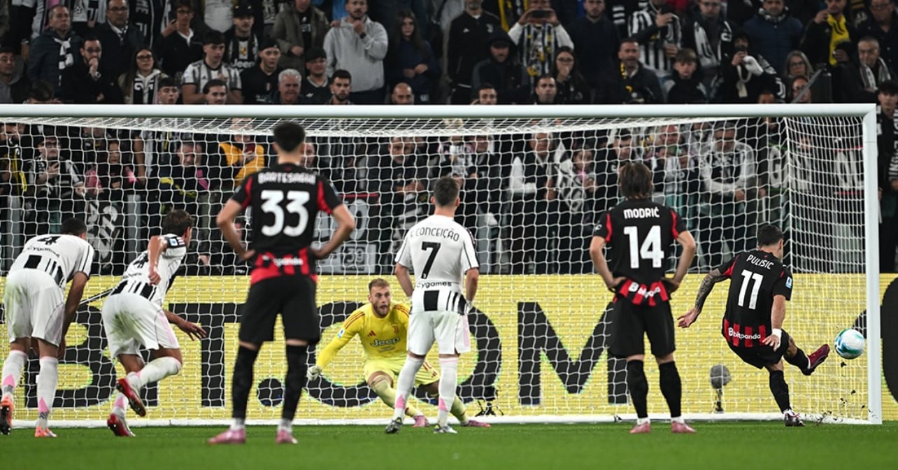 Një penallti e humbur dhe asnjë fitues në Torino, barazimi mes Juventusit dhe Milanit rihap garën për titull në Itali mes 5 skuadrave