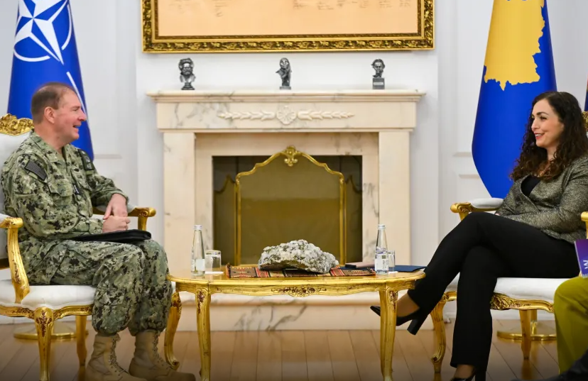 Osmani dhe Munsch diskutojnë për sfidat e sigurisë në veri të Kosovës