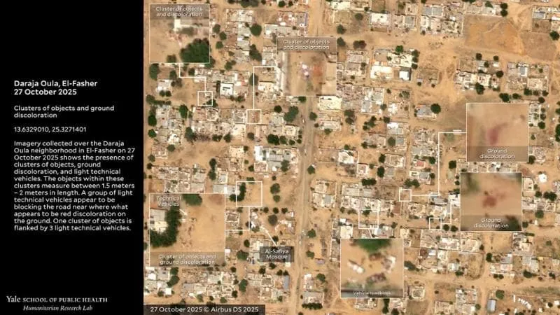 Pamje tronditëse nga Darfuri: Satelitët kapin “pellgje gjaku dhe varre masive”