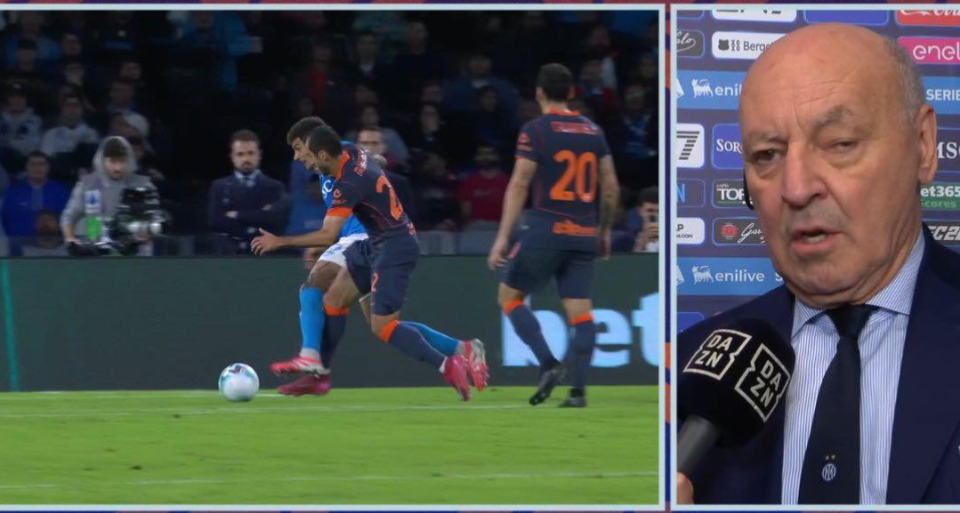 “Penalltinë e dha asistenti”, Marotta “shpërthen” në akuza pas humbjes ndaj Napolit