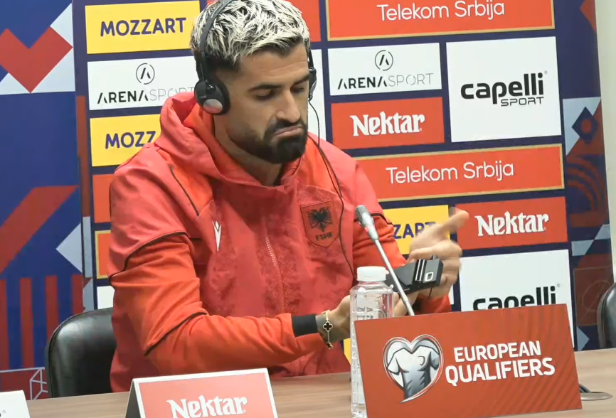 “Po e përjetoj shumë si në 2014”! Hysaj nuk përmbahet në Serbi: Lojtarët e panë vetë ç’po ndodh këtu