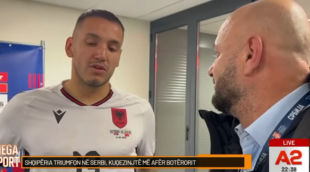 “Po na binte të fikët në dhomë të zhveshjes, mirë që pimë ujë me sheqer”! Rei Manaj: Kjo ishte për Shqipërinë dhe Kosovën