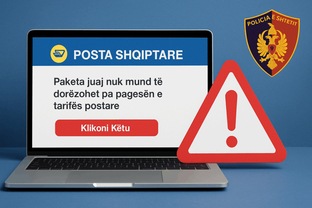 Policia e Shtetit paralajmëron: Kujdes nga mesazhet mashtruese që imitojnë faqen e Postës Shqiptare
