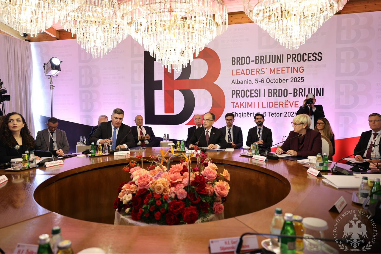 Presidenti Begaj bën bashkë në Tiranë liderët e rajonit në Samitin e Procesit të Brdo-Brijunit