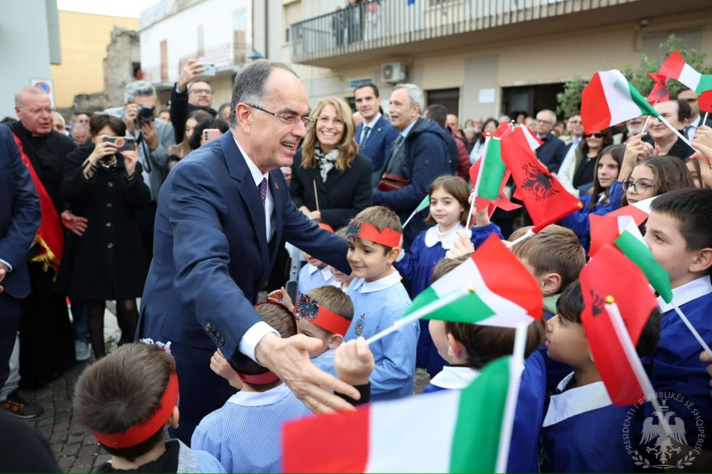 Presidentit të Republikës, Bajram Begaj, i rezervohet një pritje e përzemërt gjatë vizitës në komunat arbëreshe të rajonit Molise në Itali
