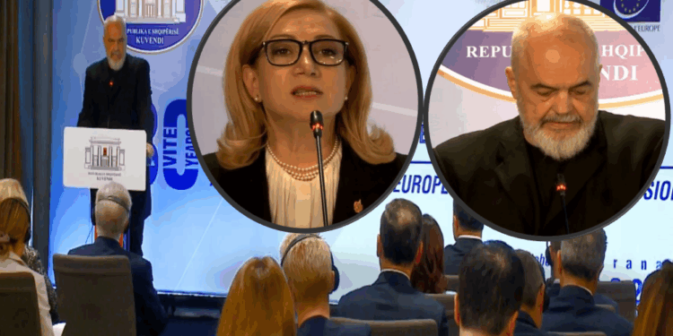 Rama largohet nga salla kur kryetarja e Kushtetueses i kujton Olta Xhaçkën