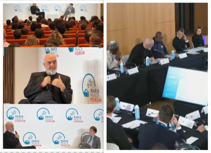 Rama vizitë në Francë: Me ftesë të Presidentit Macron në Paris Peace Forum