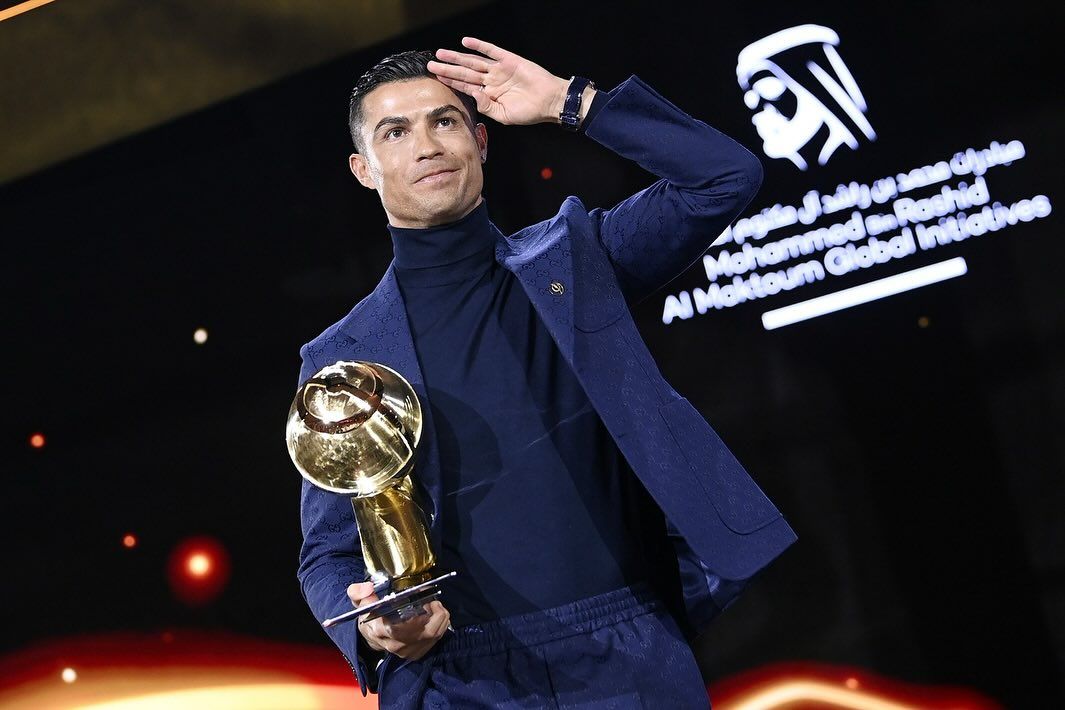 Ronaldo: Përdora inteligjencën artificiale për të përgatitur fjalimin në ceremoninë e “Globe Prestige Awards”
