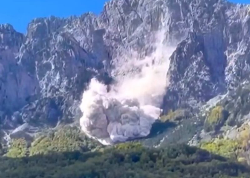 Shkëputet masivi shkëmbor në Theth, shkak ndryshimet e temperaturave