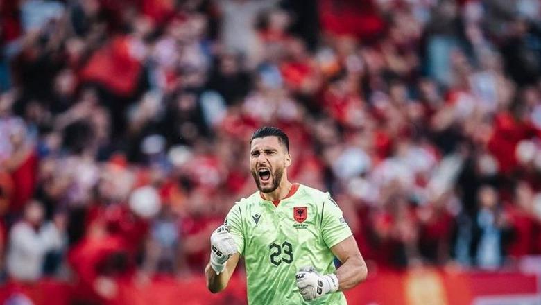 Shqipëria fiton, Strakosha shkëlqen – futet në 11-shen më të mirë të javës në Europë