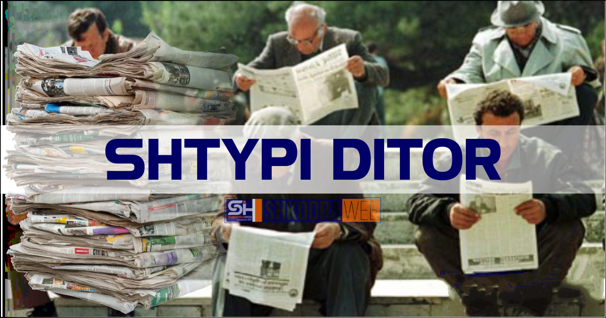 SHTYPI I DITËS – Çfarë shkruajnë gazetat shqiptare për ditën e sotme, e enjte, 2 tetor 2025…