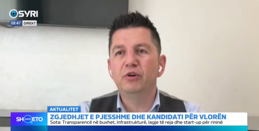 ‘S’i besojnë më PS’/ Sota: Imorale dhe e turpshme të jesh pranë qytetarëve vetëm në fushatë, Vlora ka nevojë për përmbysje të këtij sistemi!
