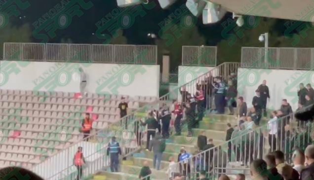 Skandaloze në Elbasan, tifozët vendas kapërcejnë rrethimin dhe shkojnë të përleshen me ata të Vorës
