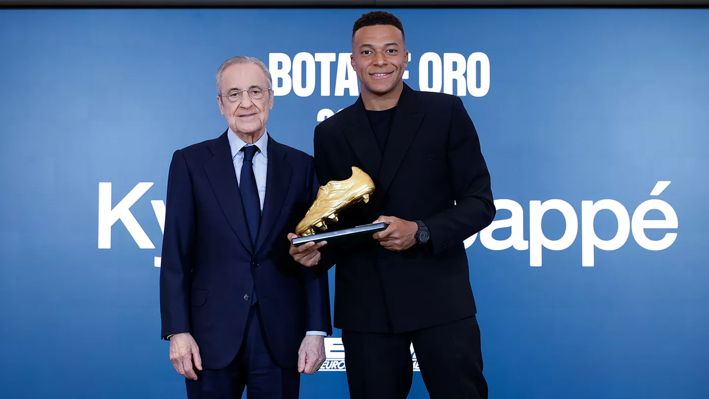 Sukses i merituar! Mbappe merr “Këpucën e Artë” në mitikun “Santiago Bernabeu”