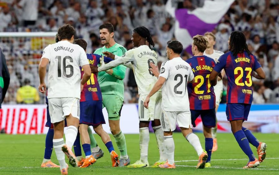 “Ti i jep shumë gojës”, si “plasi” sherri mes lojtarëve të Realit dhe Barcelonës. Ja çfarë i ndezi gjakrat me tyre