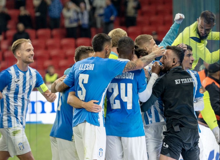 Tirana spektakël ndaj Partizanit, fitore bindëse e bardhebluve. Të kuqtë zhyten më shumë…