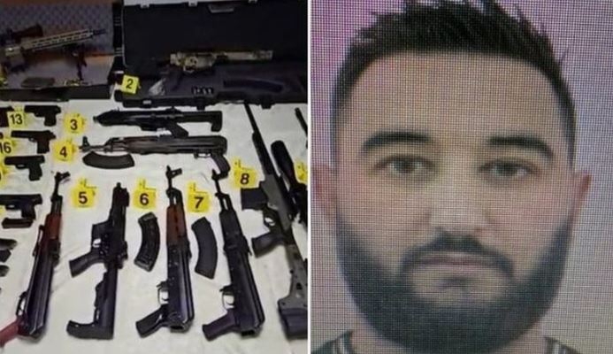 Tiranë/ U kap me arsenal armësh, ja i riu që arrestohet nga policia