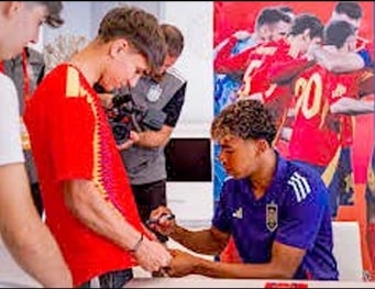 Tronditëse, Lamine Jamal i bën autografet me lekë, çdo gjë do të kalojë përmes kompanisë me të cilën bëri marrëveshje