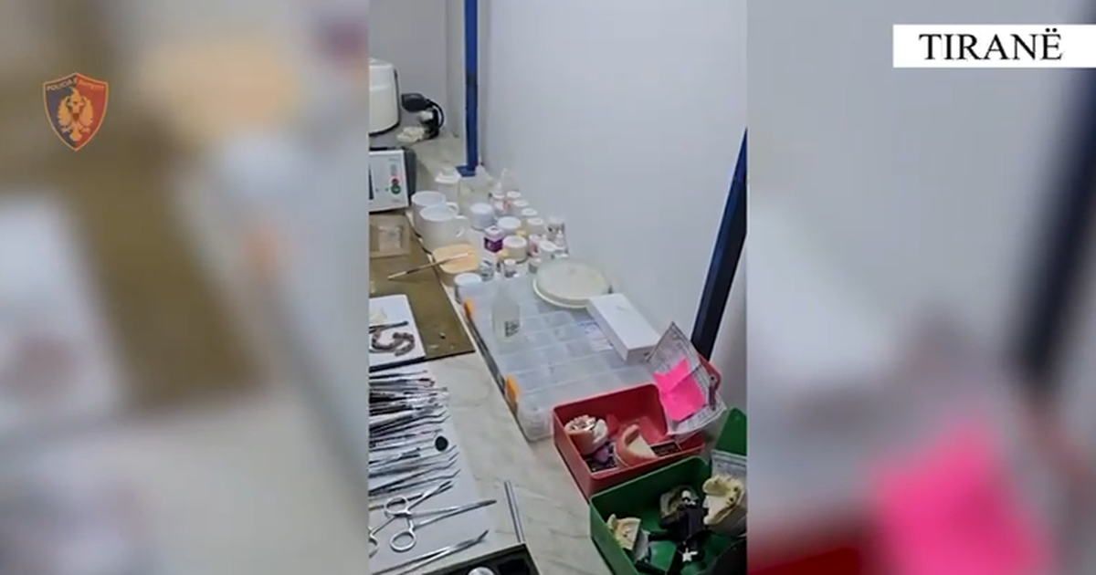 VIDEO/ 100 mijë euro produkte të skaduara në klinikën dentare, arrestohet administratori i “Dental Turk” (EMRI)