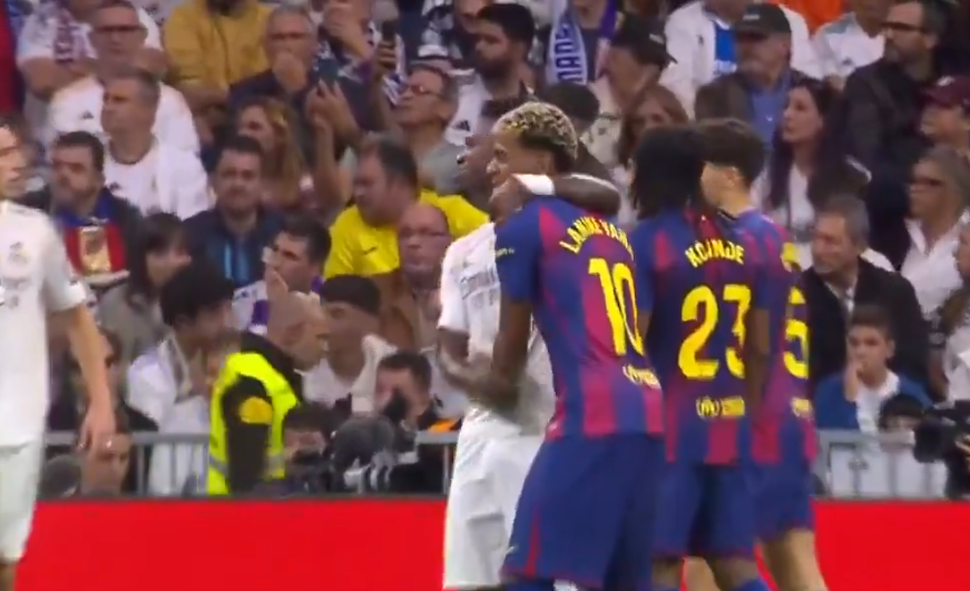 Video që nuk duhet humbur! El Clasico dikur dhe El Clasico dje, Vinicius Junior dhe Yamal e njohin shumë mirë…aktrimin