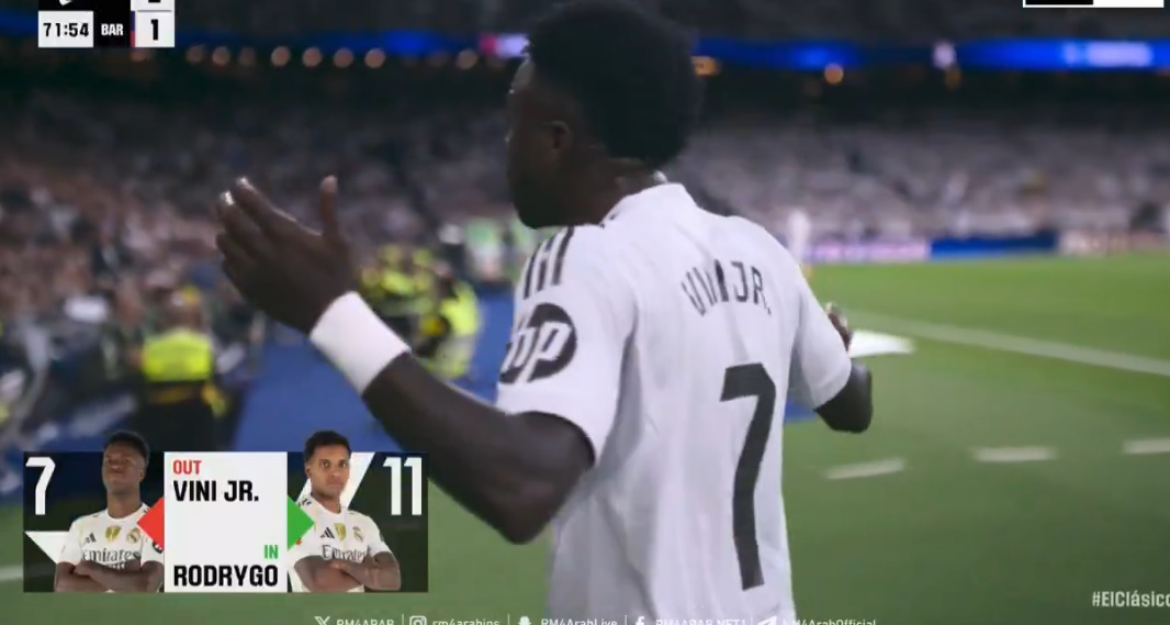 VIDEO/ Vinicusi nuk i besoi syve kur Xabi e nxorri nga loja, braziliani u tërbua nga vendimi dhe u largua menjëherë në dhomën e zhveshjes