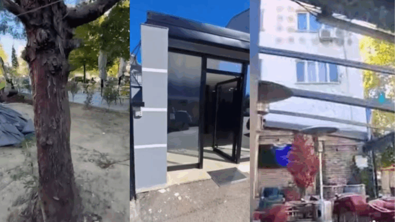 Vijon lirimi i hapësirave publike, Rama publikon pamjet e çmontimit të strukturave të lokaleve