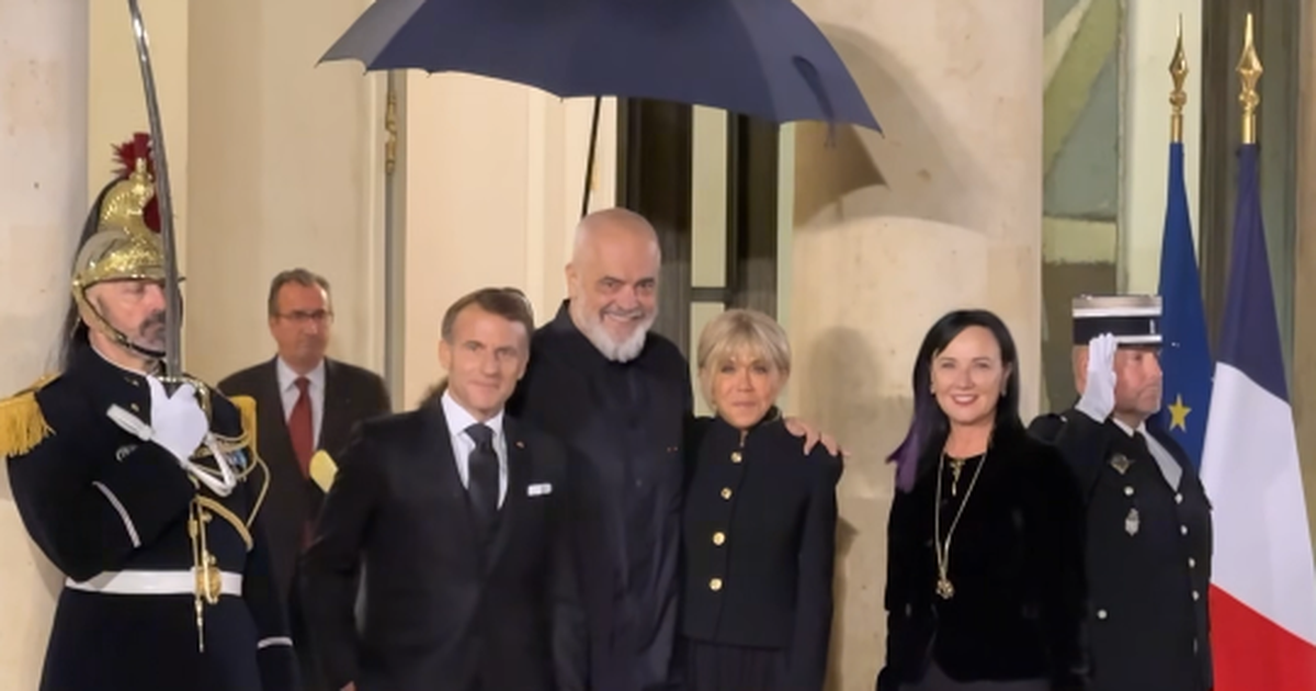 Vizita në Paris, kryeministri Rama pritet nga Macron për darkën zyrtare në Élysée (VIDEO)