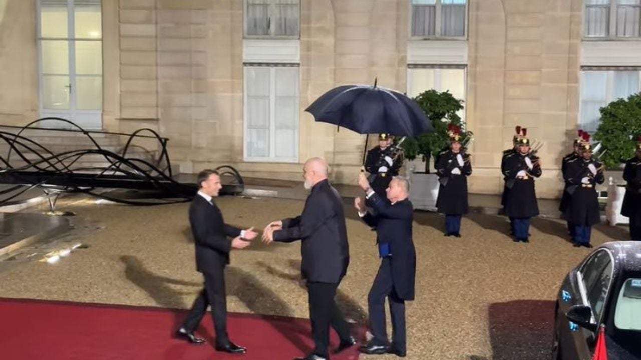 Vizita në Paris, Rama dhe bashkëshortja e tij priten për darkën zyrtare nga presidenti Macron