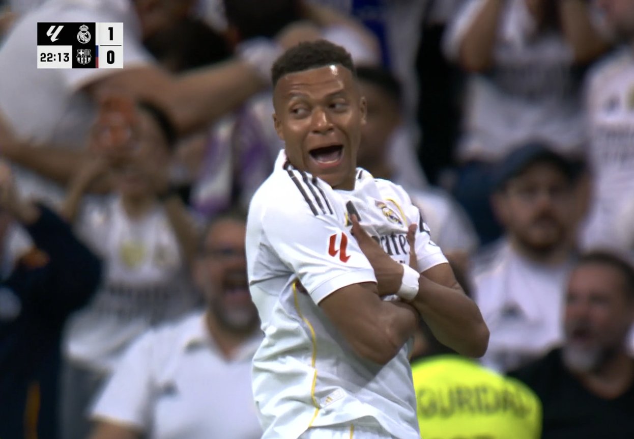 Vjen goli i parë në “El Clasico”, çfarë kombinimi Bellingham-Mbappe (video)