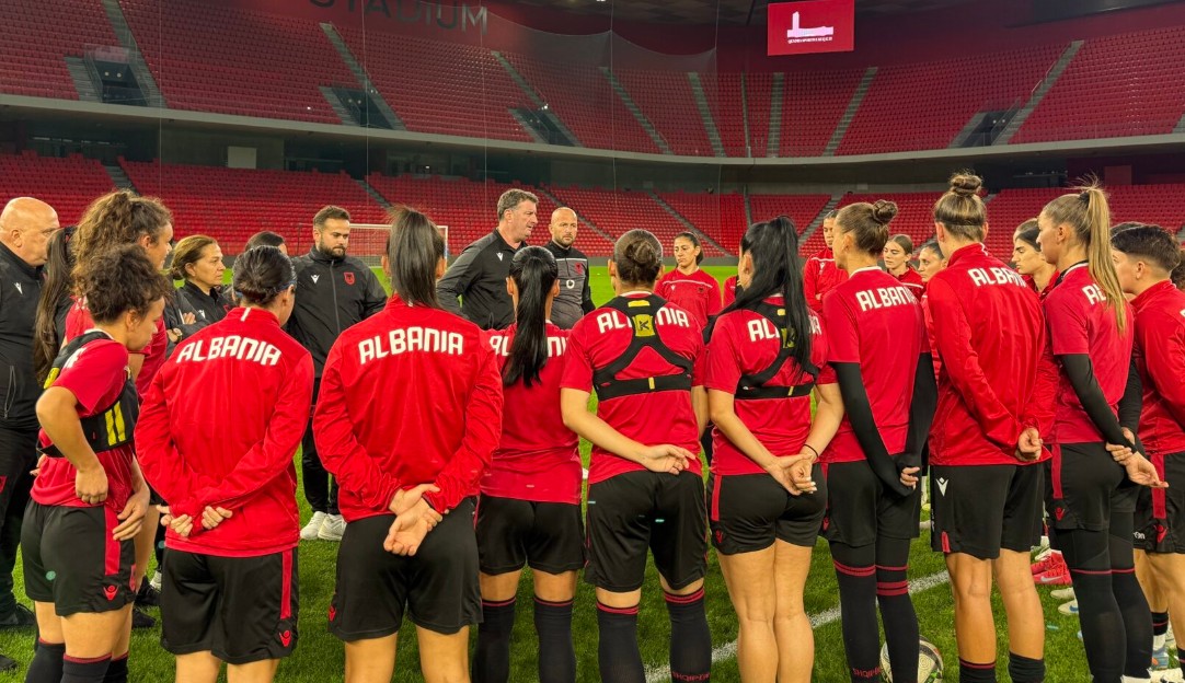 Vlen vetëm fitorja. UEFA Nations League, kombëtarja e vajzave gati për sfidën e kthimit ndaj Qipros