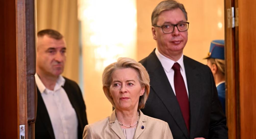 Von der Leyen në Beograd: Presim hapa konkretë nga Serbia në rrugën drejt BE-së