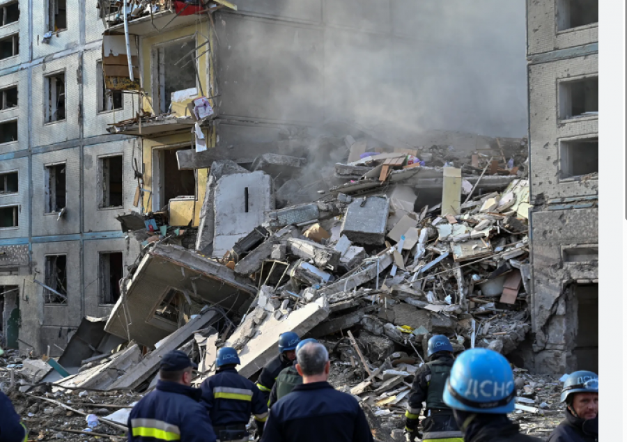 Zaporizhzhia goditet rëndë nga sulmi rus, 17 të plagosur