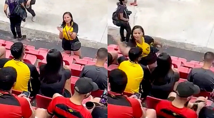 Zbulon burrin me të dashurën në stadium, reagimi bëhet viral (Video)