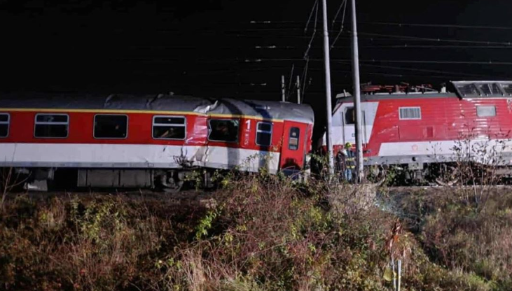 Aksident hekurudhor në Sllovaki, disa të plagosur