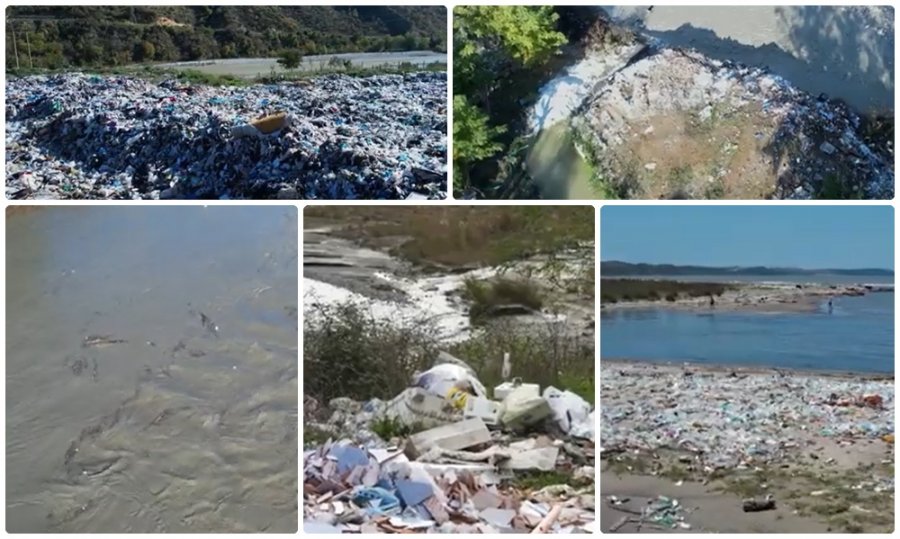 Anës lumenjve: Ndotje masive nga landfillet klandestine të mbetjeve