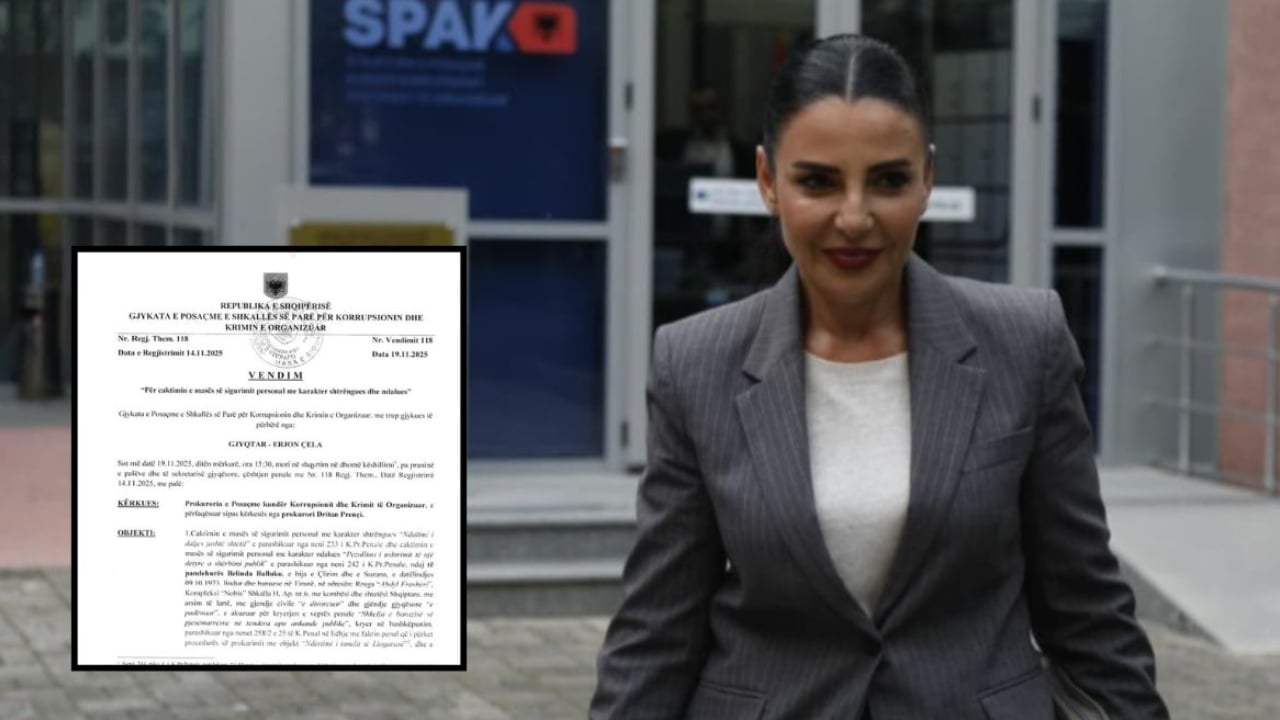 “Balluku mund të ndërhyjë në prishjen e provave”, TCH zbulon dosjen: Pse u mor masa për pezullimin e zv.kryeministres