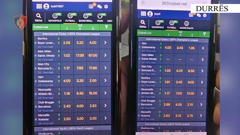 Baste sportive/ Organizonte lojëra fati në lokal, arrestohet pronari nis hetimi për tre klientë