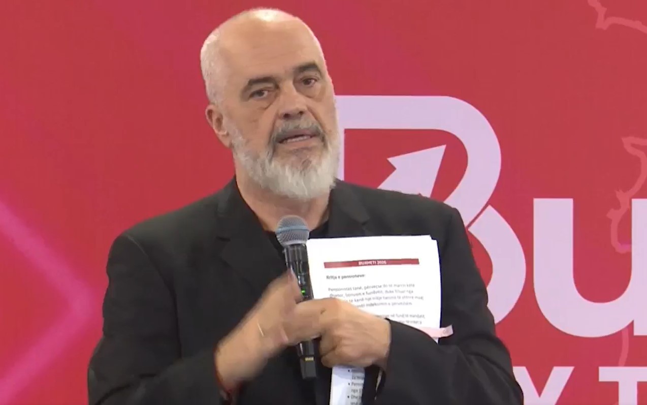 Buxheti 2026/ Rama: Sigurimet e punonjësve me pagën nën 500 euro do paguhen nga qeveria