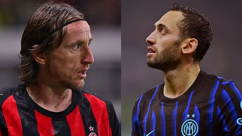 Calhanoglu sfidon mjeshtrin Modric, dueli i mesfushës që ndez derbin e Madoninës