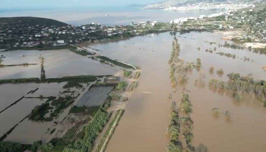 Dëmet nga përmbytjet/ Në fshatin Çukë, mbyten 500 krerë bagëti! Dëmtohet fabrika e përpunimit të kërmillit dhe ferma në Maliq..