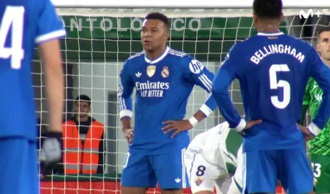 Dëshpërimi i Mbappé ndaj Elche: Të presojmë… Hajde Vini, duhet të shënojmë një gol