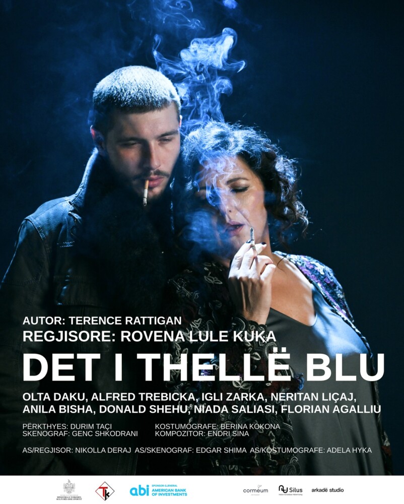 “Det i thellë blu” premierë këtë nëntor në skenën e Teatrit Kombëtar, një dramë mbi dashurinë dhe humbjen