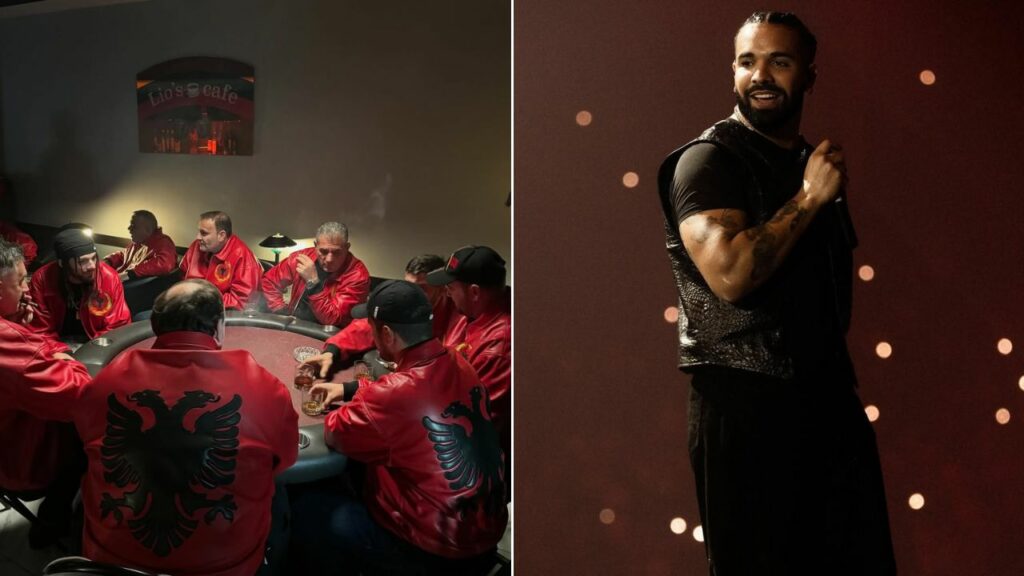 Drake nuk i ndahet Shqipërisë, poston foton me simbolet kombëtare