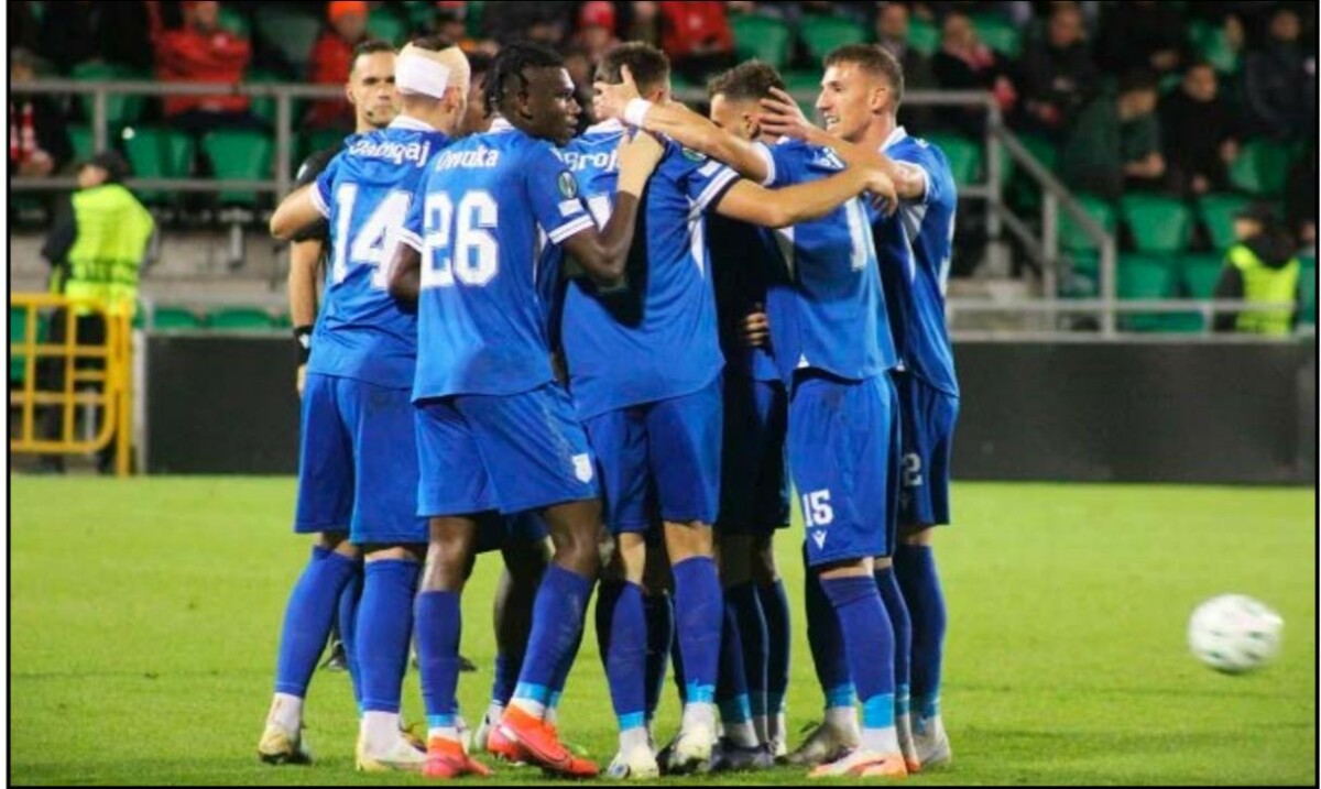Drita e Kosovës po përfaqëson denjësisht futbollin shqiptar në Conferencë League