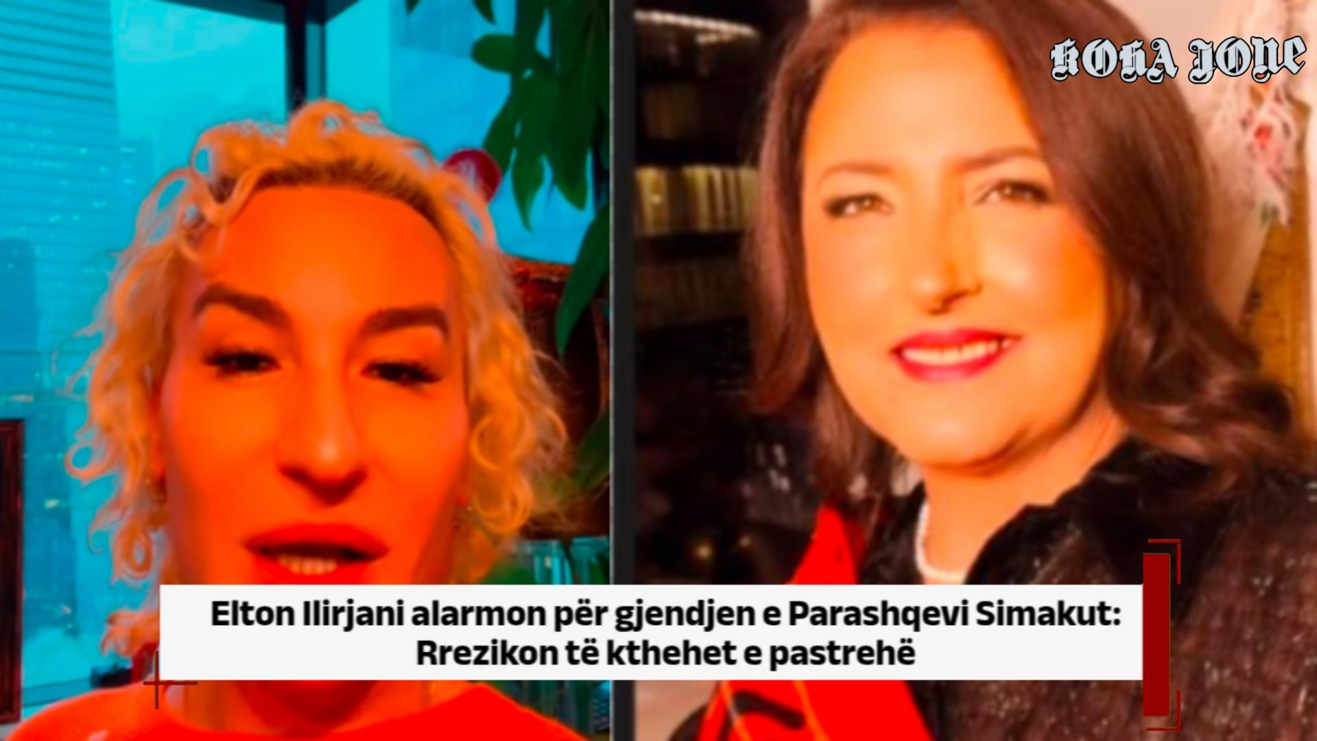 Elton Ilirjani alarmon për gjendjen e Parashqevi Simakut: Rrezikon të kthehet e pastrehë